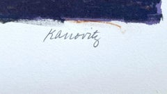 Howard Kanovitz - "The Ground Above Us", Color photorealist lithograph, Signed/N