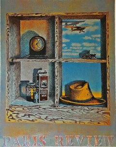 Howard Kanovitz S/N lithograph by famed photorealist artist for The Paris Review