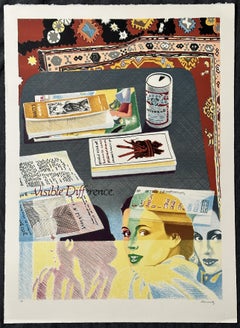 Visible Difference, signierte Lithographie in limitierter Auflage