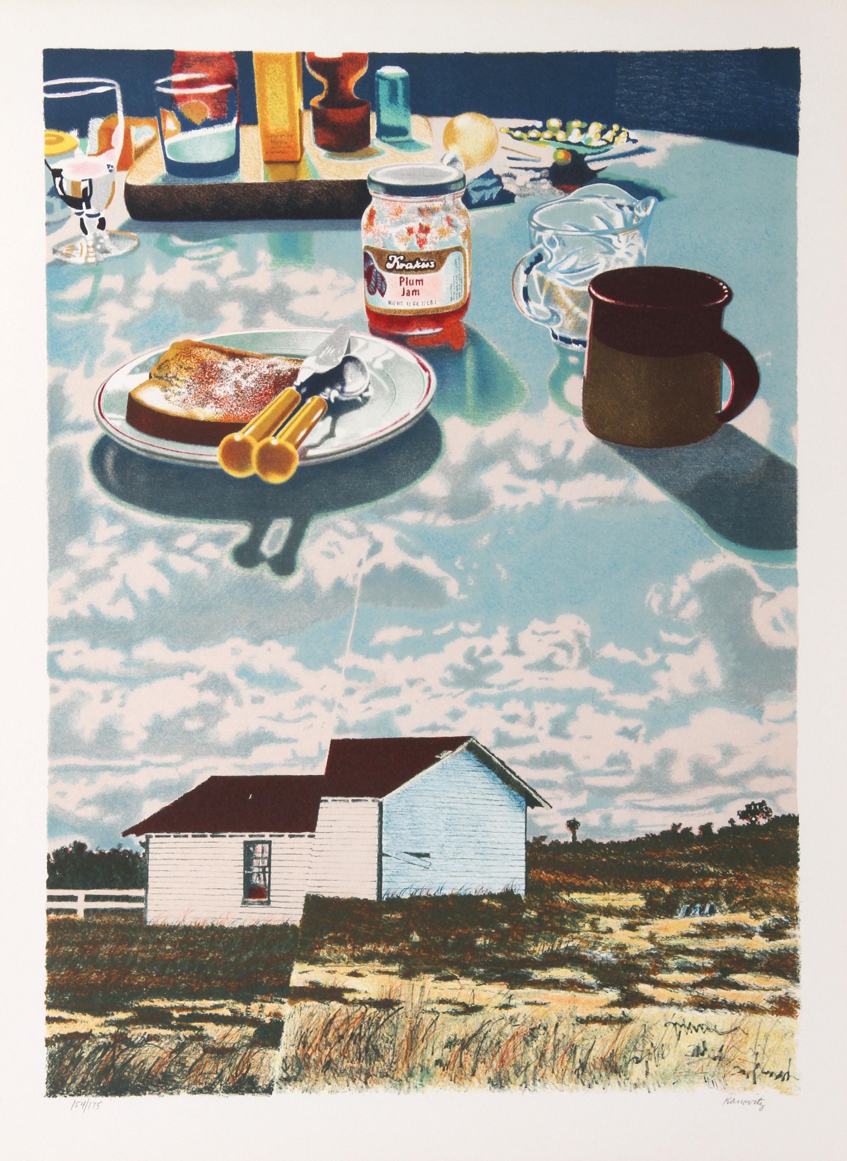 Artist: Howard Kanovitz, American (1929 - 2009)
Title: Windmill Antilles
Year: 1980
Medium: Lithograph, Signed and Numbered in Pencil
Edition: 175
Paper Size: 32.5 x 24 inches (82.55 x 60.96 cm)
