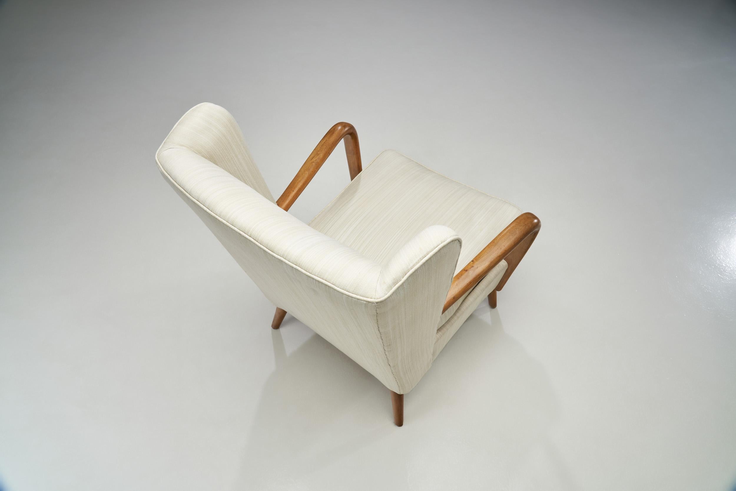 Mid-Century Modern Howard Keith “Bambino” Chair for HK Furniture, England, 1950s For Sale