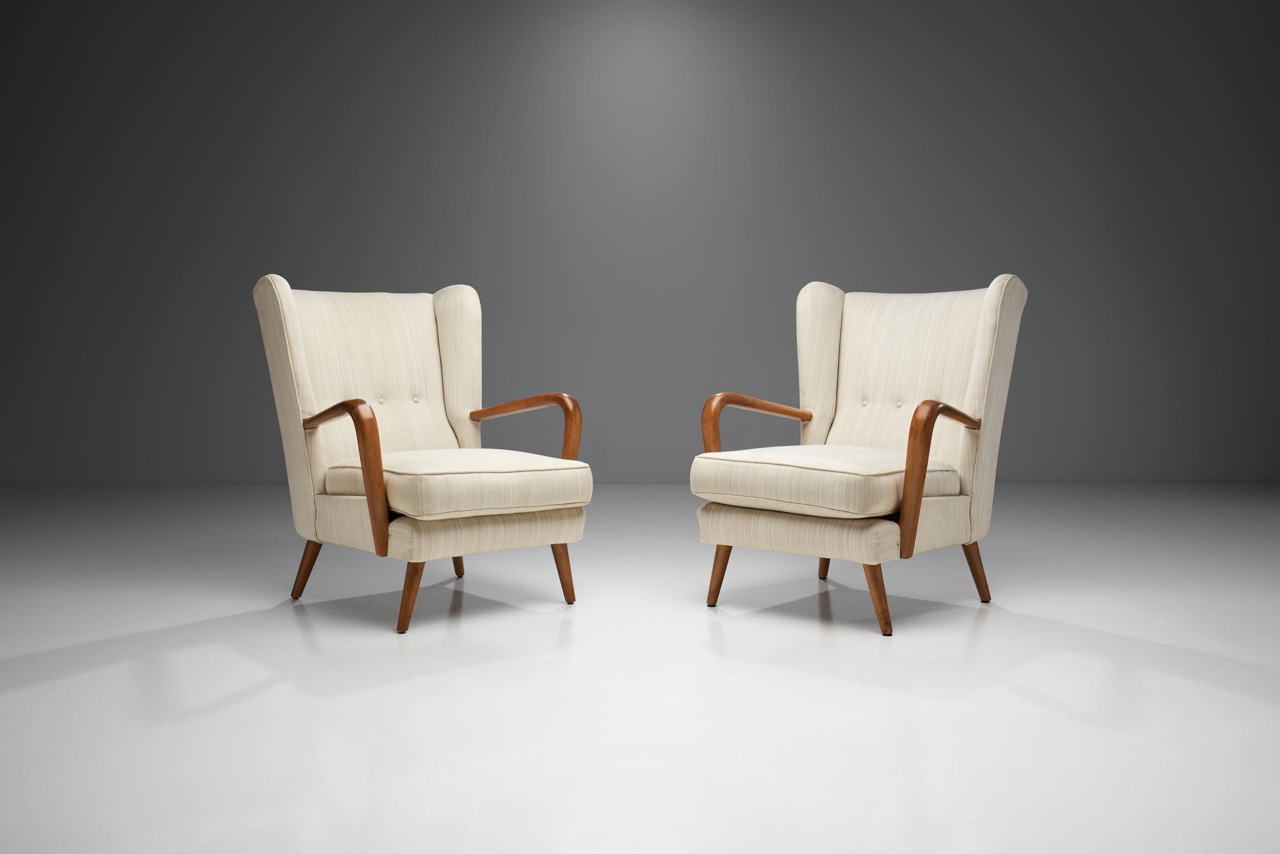 Mid-Century Modern Howard Keith “Bambino” Chairs for HK Furniture, England, 1950s