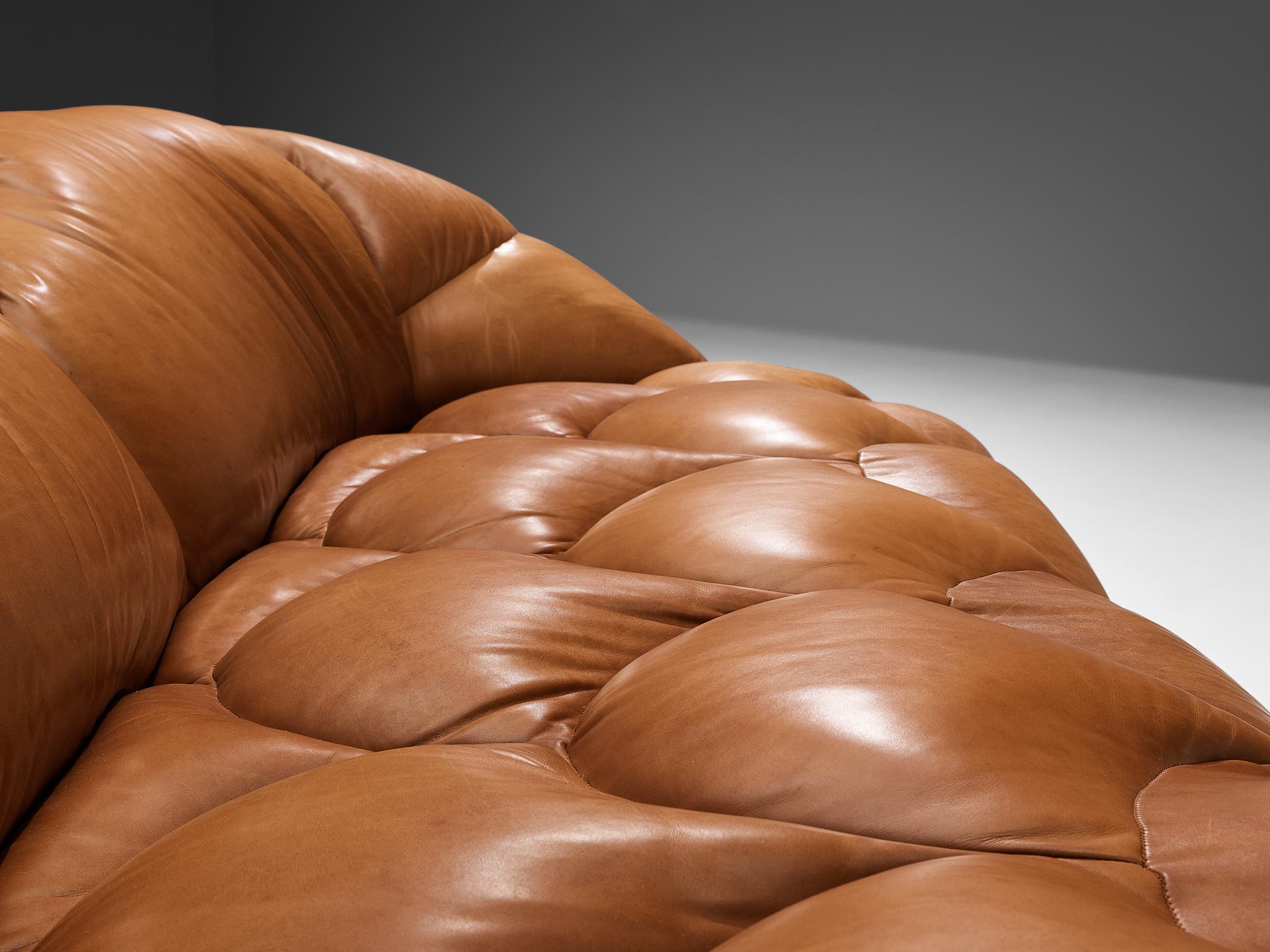 Howard Keith 'Cloud' Sofa in Brown Leather 6