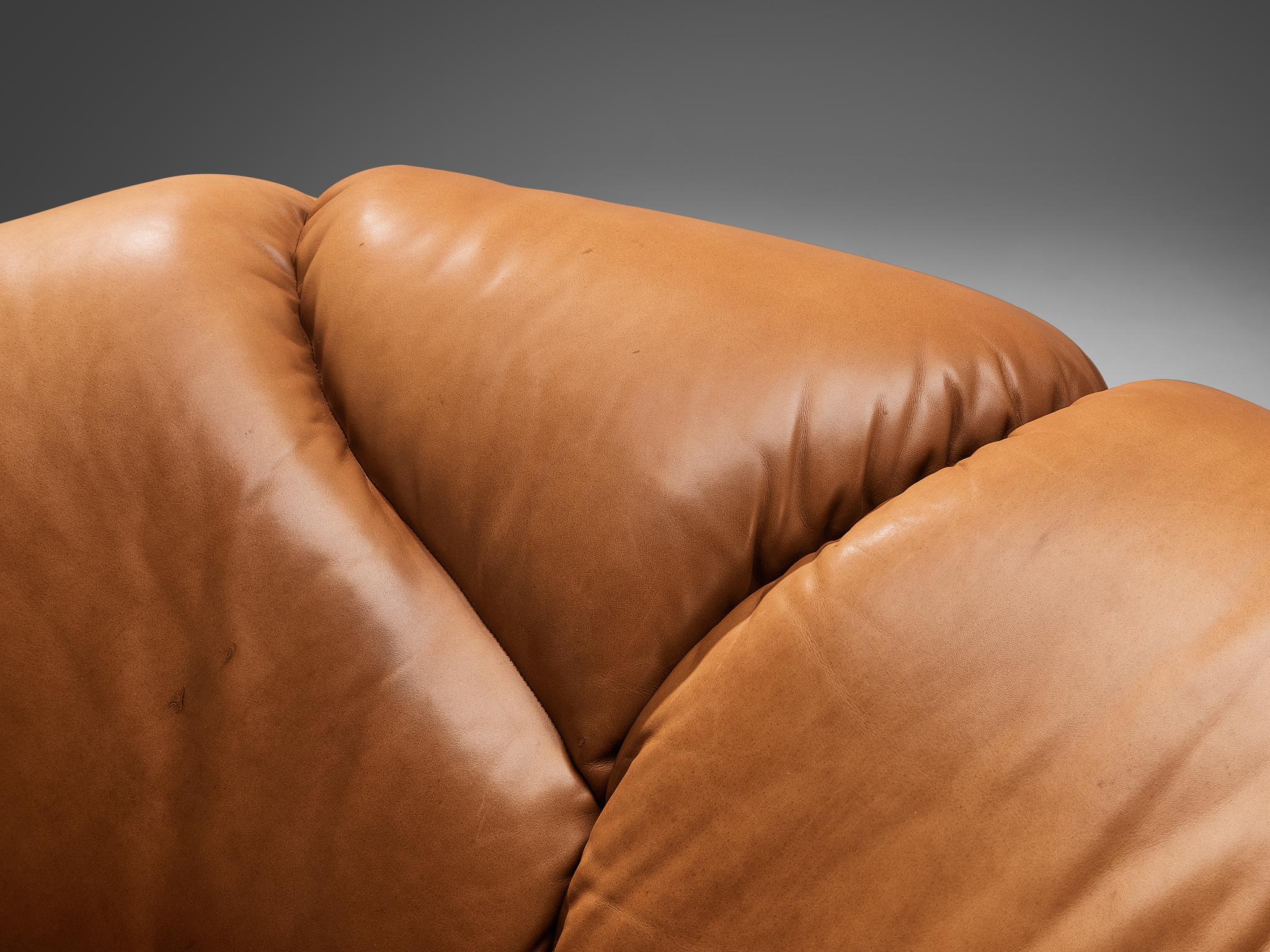 Howard Keith 'Cloud' Sofa in Brown Leather 7