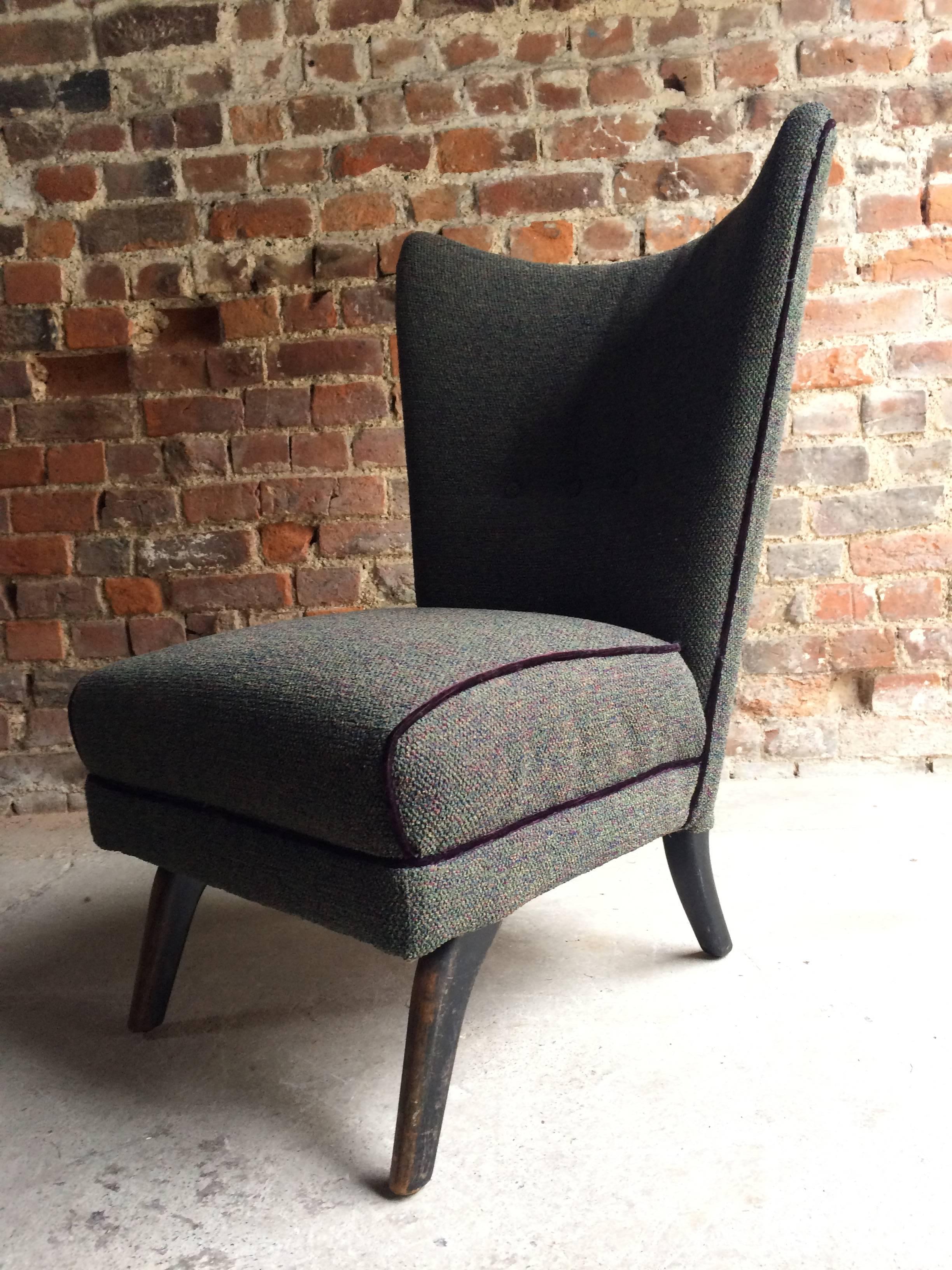 Howard Keith Cocktail Chair Encore Lounge Chairs Midcentury Original 1950s 5