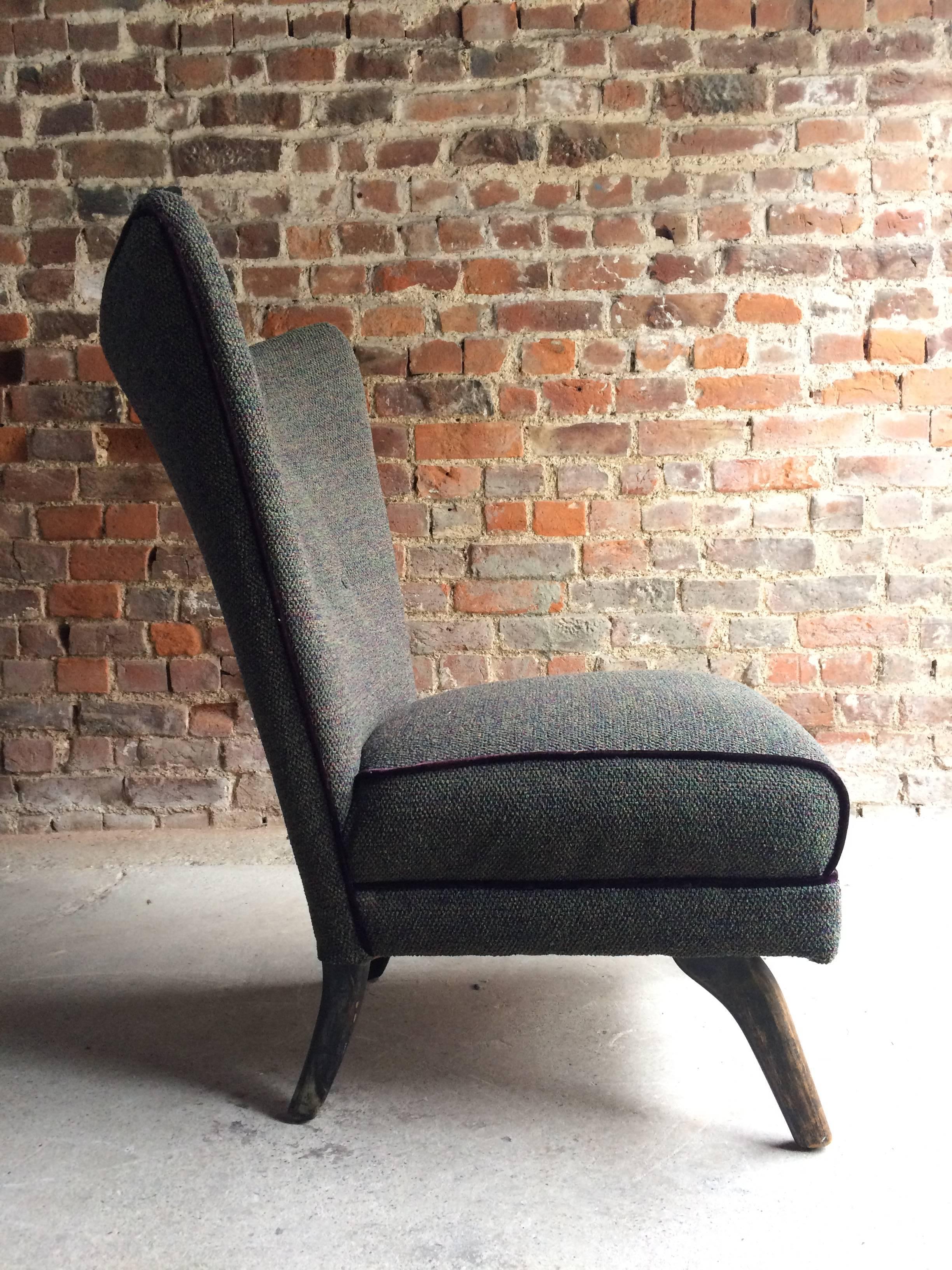 Howard Keith Cocktail Chair Encore Lounge Chairs Midcentury Original 1950s 3