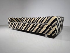Howard Keith “Diplomat” Sofa in Original Sereno Striped Upholstery, UK, 1970s