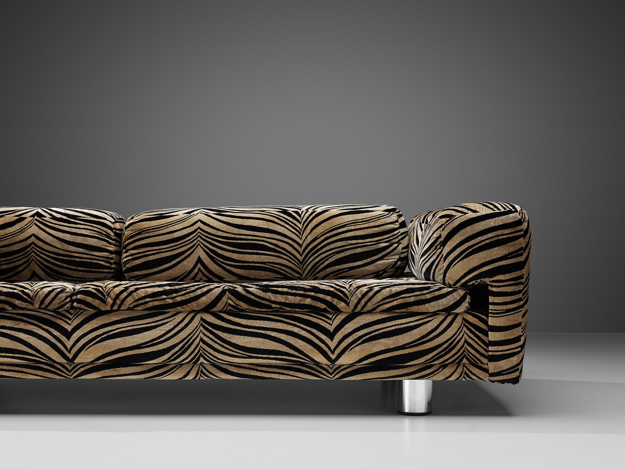 Howard Keith 'Diplomat' Sofa in Original Striped Upholstery 2