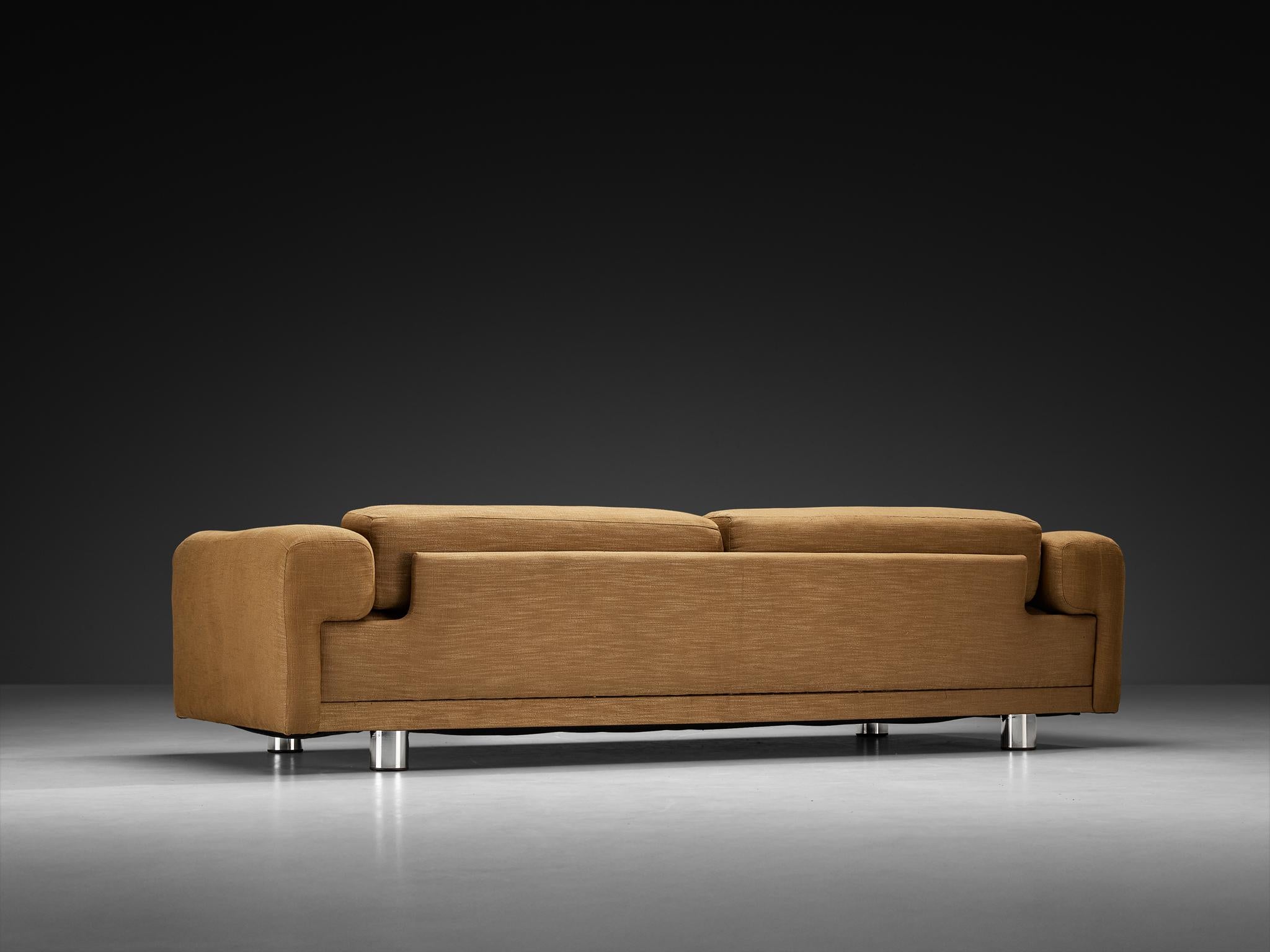 Howard Keith for HK Furniture Canapé 'Diplomat' en tissu marron clair en vente 1