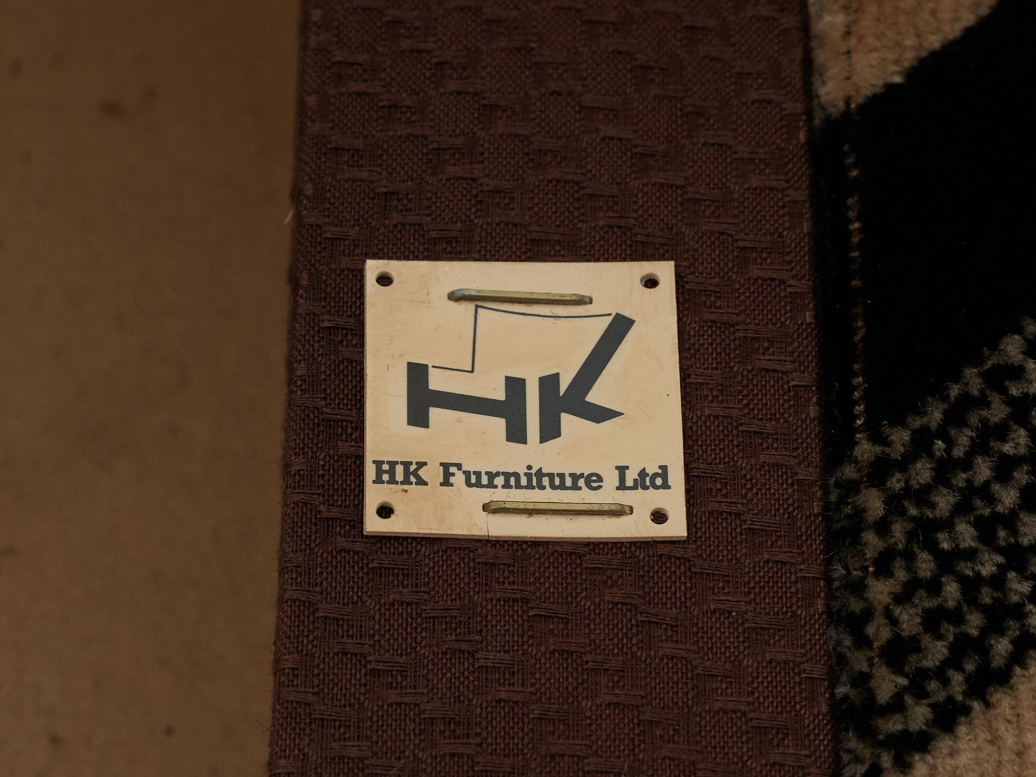 20th Century Howard Keith Grand 'Diplomat' Sofa in Original Striped Upholstery