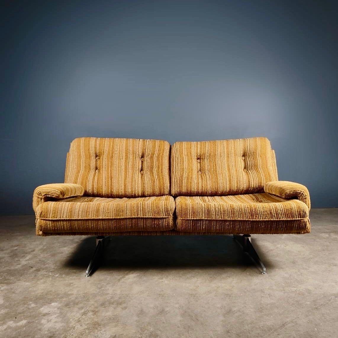 Mid-Century Modern Howard Keith Original Kohinoor Three Piece Suite Sofa HK London Mid Century