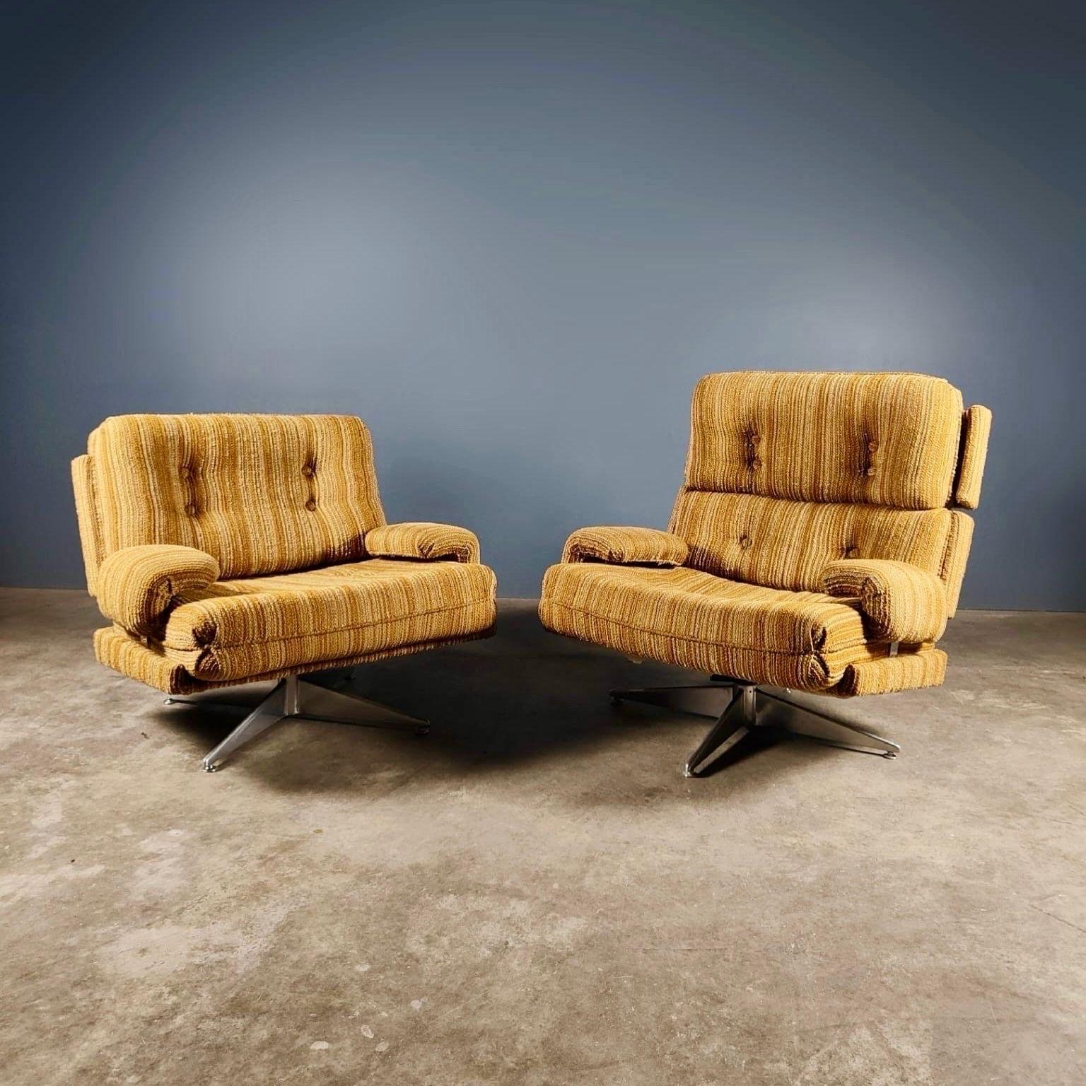 Wool Howard Keith Original Kohinoor Three Piece Suite Sofa HK London Mid Century