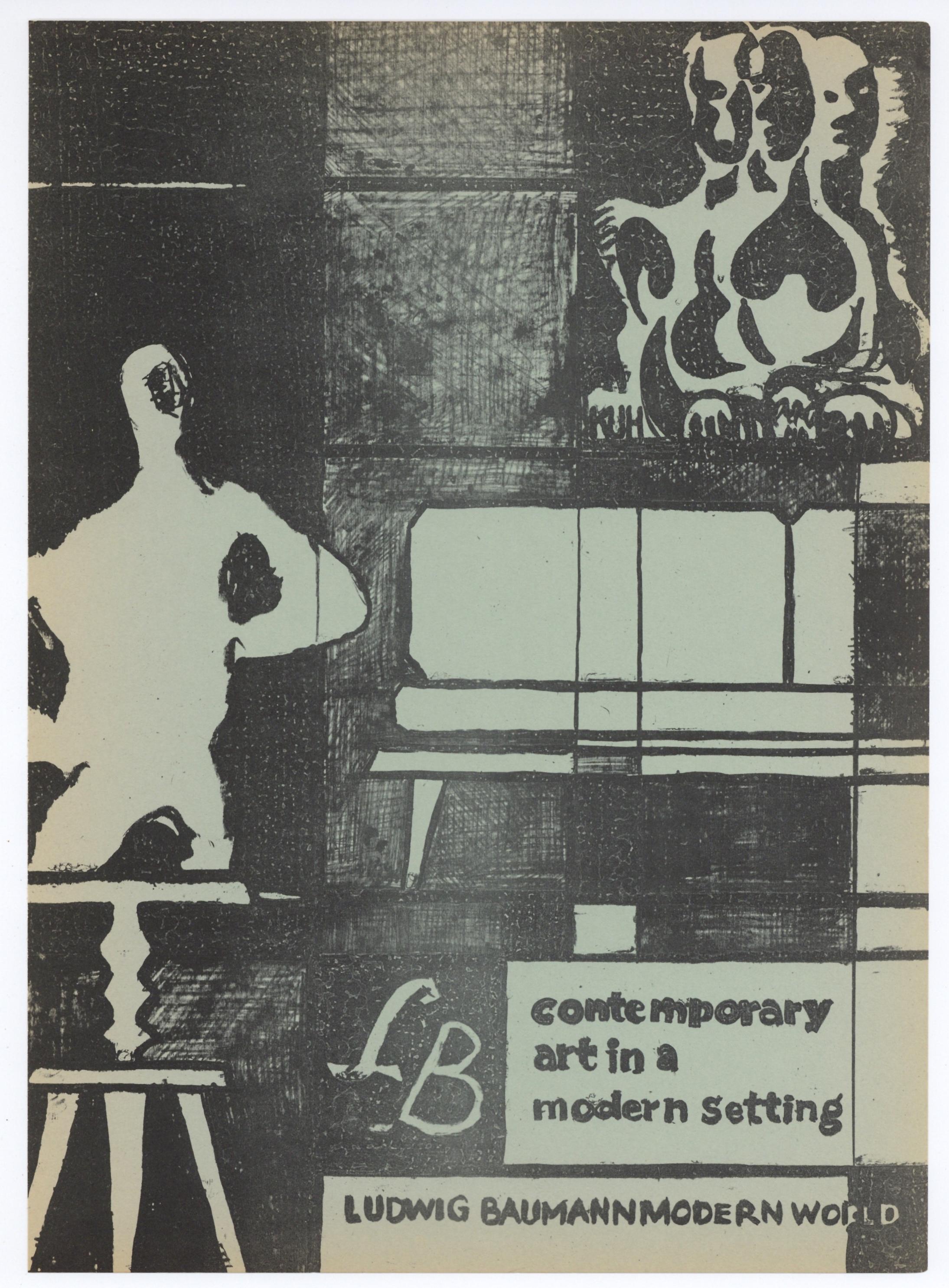 original lithograph - Print by Howard Kuh