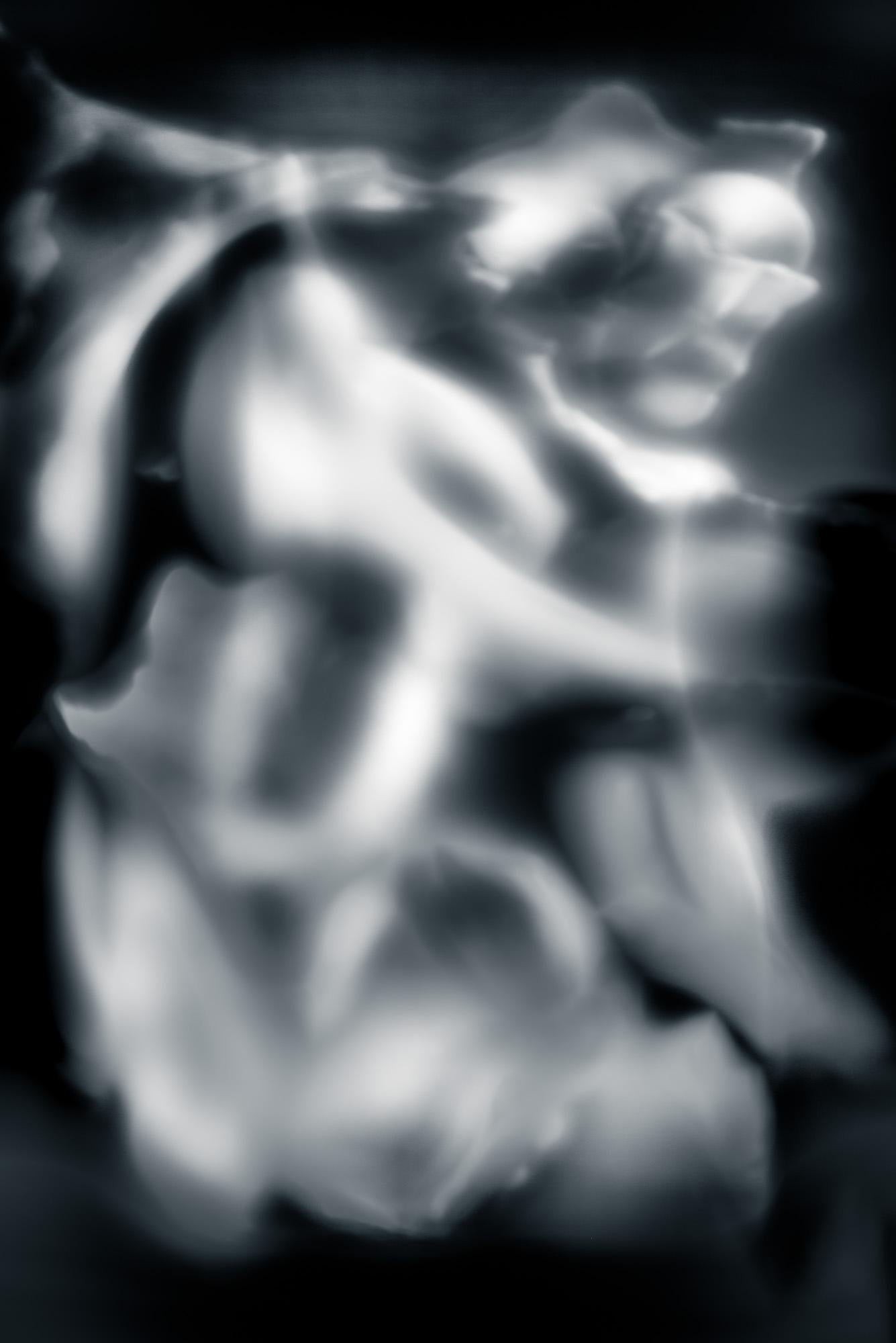 Howard Lewis Abstract Photograph - Abstract Black and White Photograph - Moments of Evolution #37 30 x 40