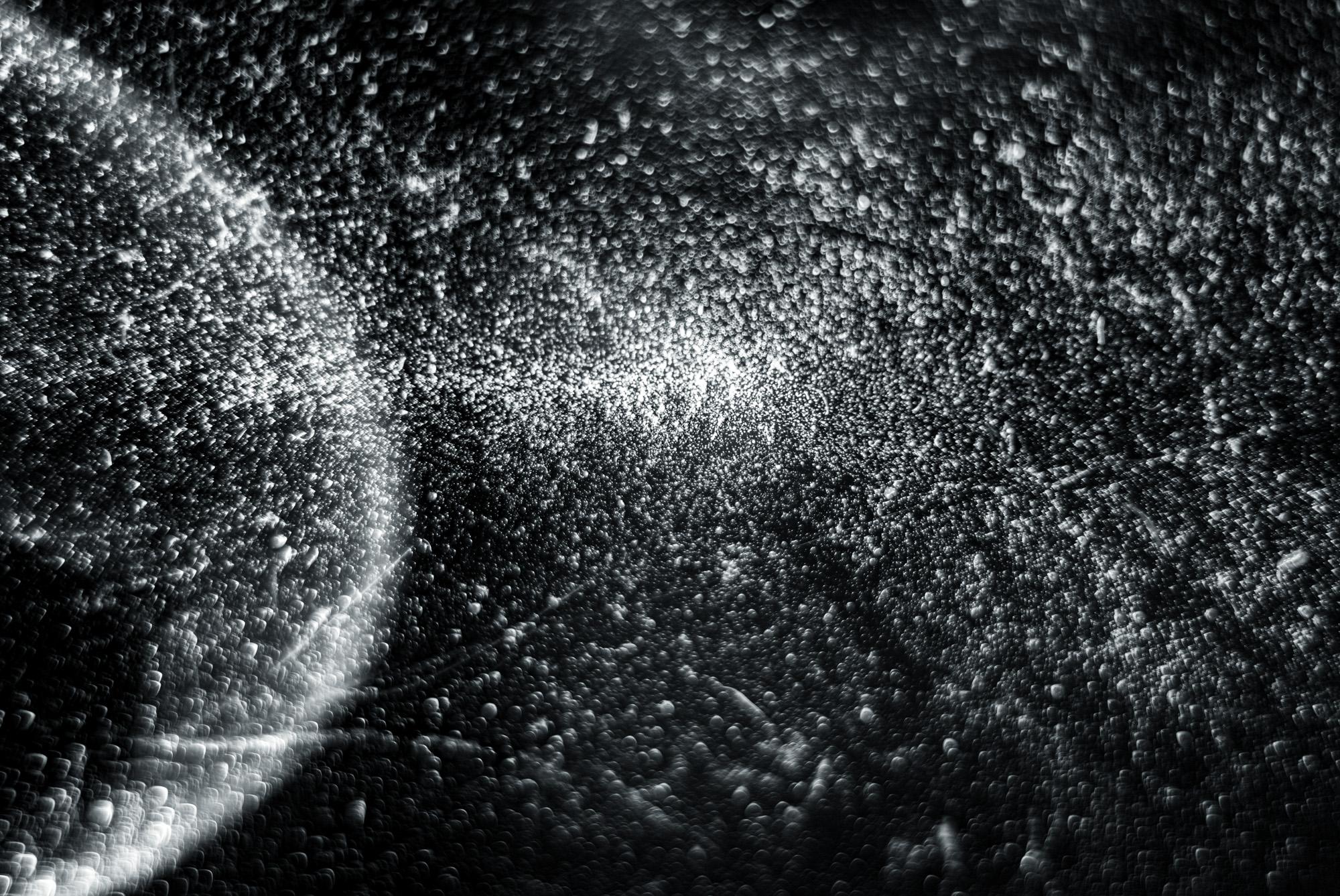 Limited Edition Abstract Black and White Photograph - Nature of Particles #44