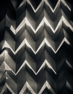  Limited Edition Black and White Photograph - Origami Folds #10