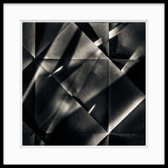 Abstract Photography Black and White - Origami Folds #37