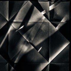  Abstrakte abstrakte Fotografie Schwarz-Weiß - Origami-Blatt #37