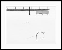 Black and White Limited Edition Photograph 2021 " Winter Lines "