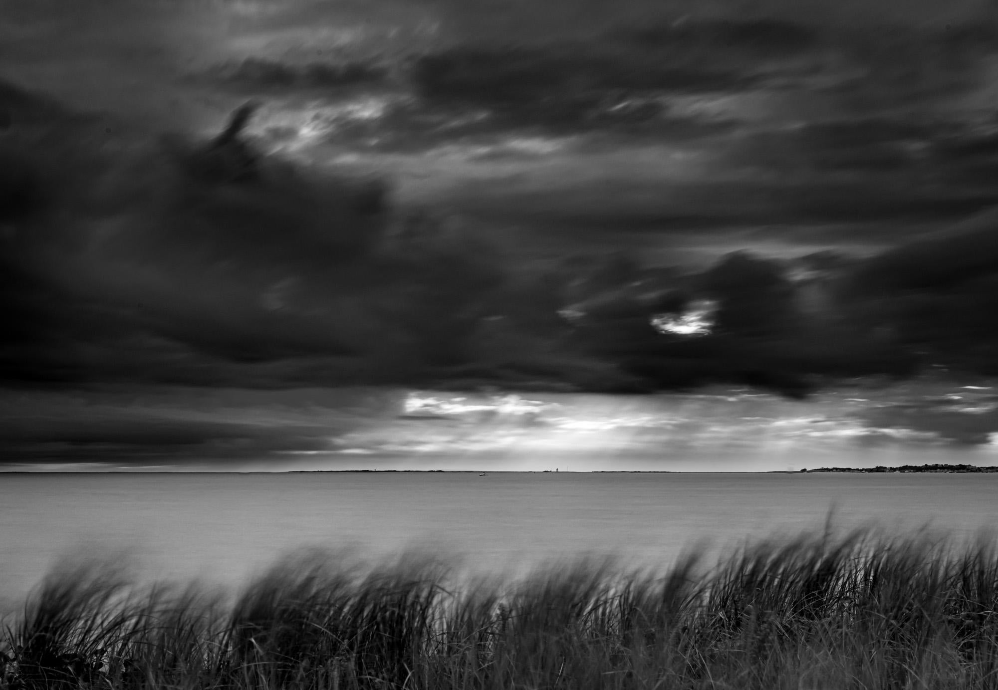 Howard Lewis Landscape Photograph - Limited Edition Black and White Photograph Cape Cod " Cape Breeze " 2019