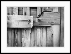 Black and White Photograph Cape Cod "Driftwood Siding"