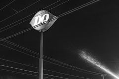 Black and White Photograph  "I Love DQ"