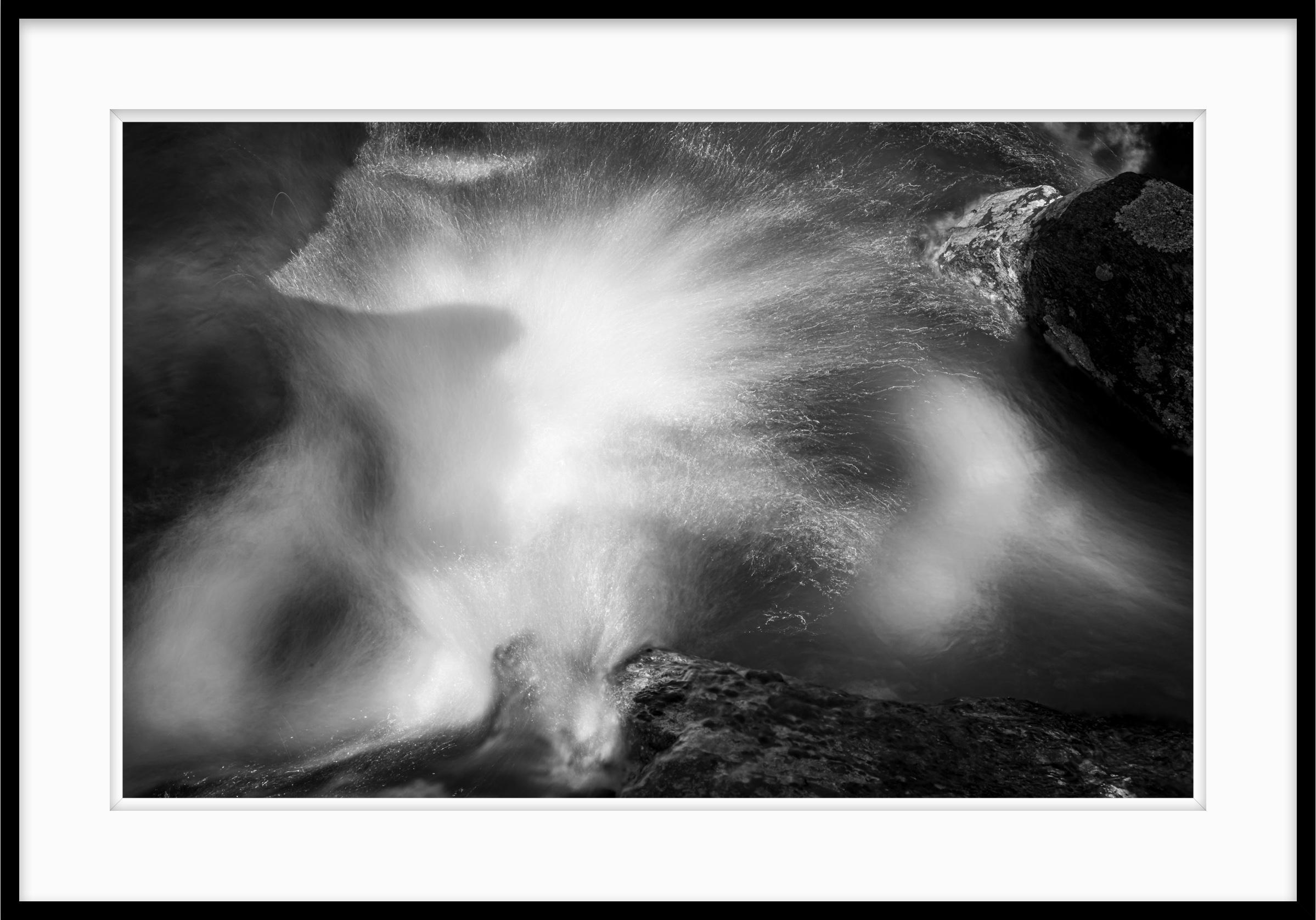 Limited Edition Black and White Photograph - Nature and Water Abstract

This is Rock Splash taken in 2021 along a small stream upstate New York.

About Howard Lewis:
Lewis’ artistic practice often explores science, engineering, technology, and