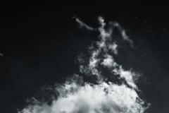 Clouds Sky (Aerials-Serie) Schwarz-Weiß-Fotografie – „King Cloud“