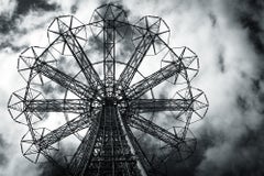 Coney Island, NY Black and White Photograph  