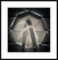 Limited Edition 1 / 10 20 x 24 Black and White Photograph - Origami Abstract #73