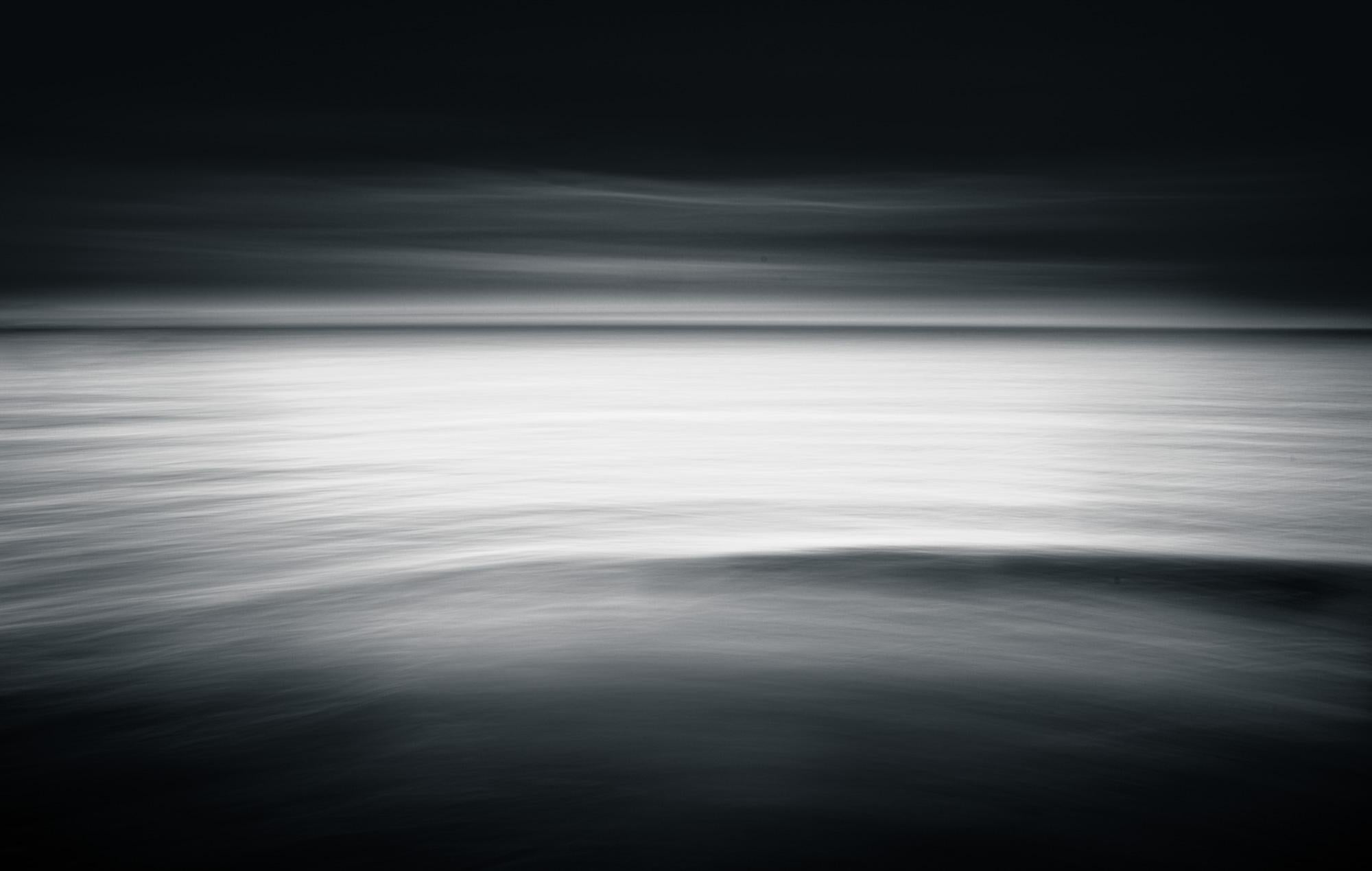 Limited Edition 1 / 3 Black and White Photograph Ocean, Seascape  30 x 40 Untitled #98

This is #98 from the Kinetic Solitude series. It has been shown in the Dow Museum of Fine Arts as part of a exhibition that explored variations on the theme of