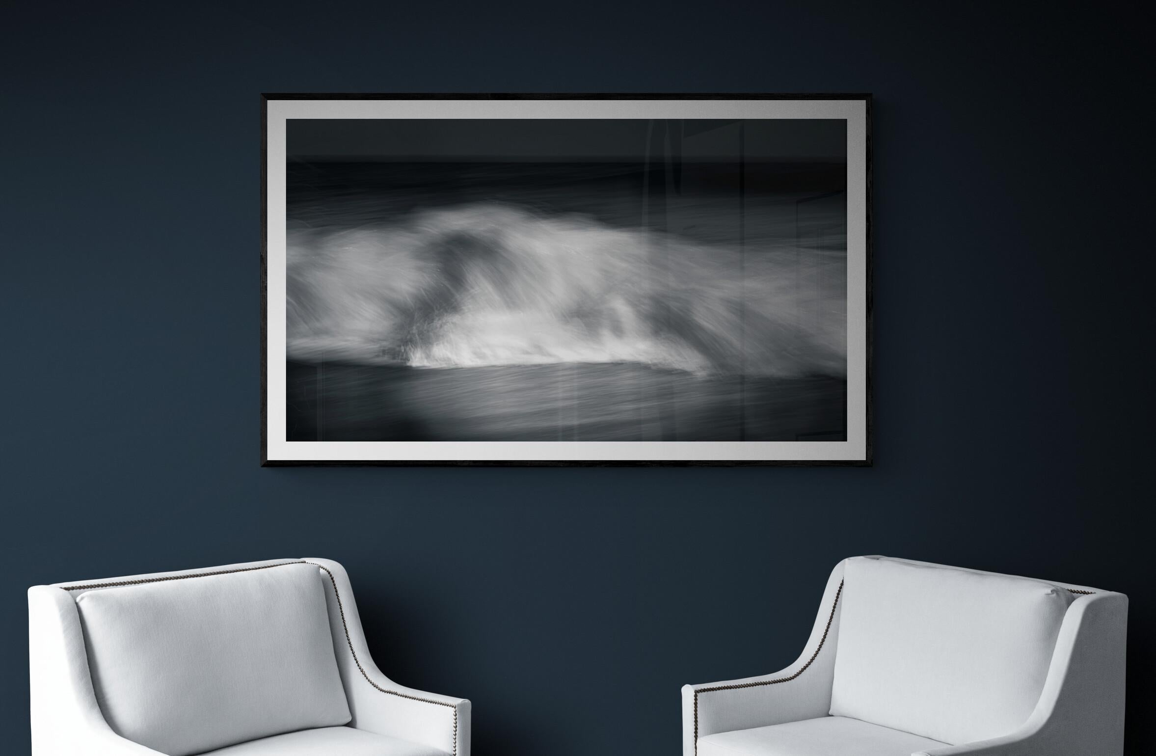 Limited Edition 1 / 7 B & W 20 x 24 Photograph Seascape - Kinetic #37 For Sale 1