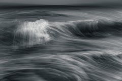 Edición limitada 1/7 Fotografía en blanco y negro 20x24 Olas, océano, paisaje marino #49
