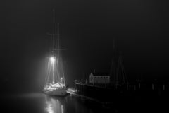 Photographie en édition limitée en noir et blanc - « Fogbound » 20 x 24