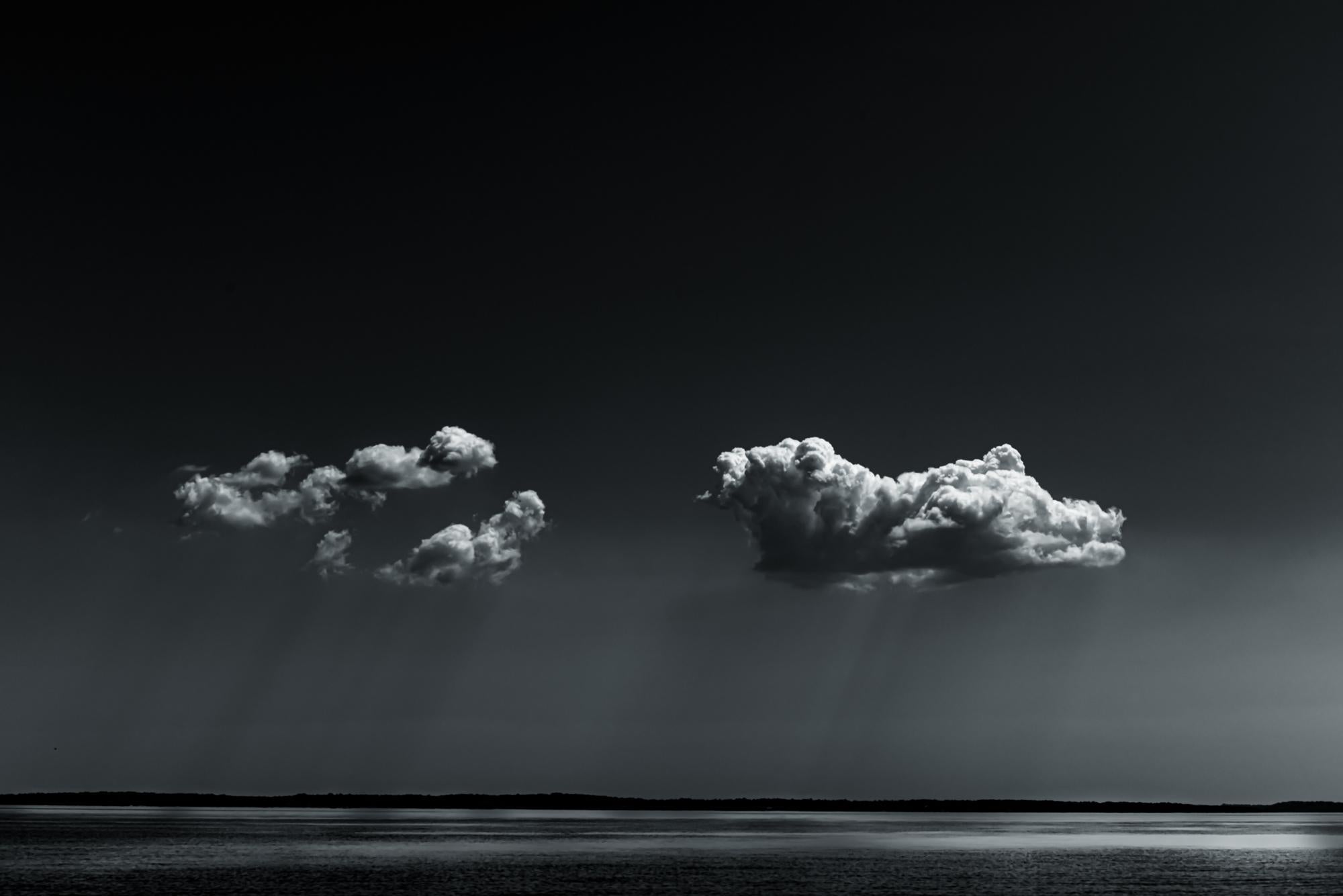 Howard Lewis Landscape Photograph - Limited Edition Black and White Photograph - " Sea Clouds #1 " 20 x 24