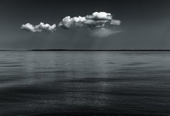 Photographie en noir et blanc en édition limitée - « » Nuages de mer n° 2 »