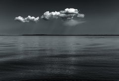 Schwarz-Weiß-Fotografie in limitierter Auflage – „Seewolken #2“ 30 x 40