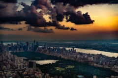 Photographie couleur en édition limitée, aérienne de New York, Central Park,  2018 30 x 40