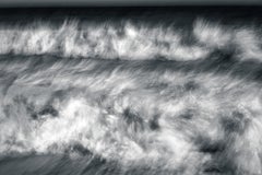 Waves - Ocean Ethereal Photograph Black and White #20