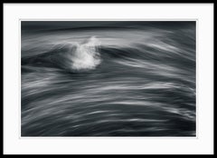 Waves - Ocean Ethereal Photograph Black and White #96