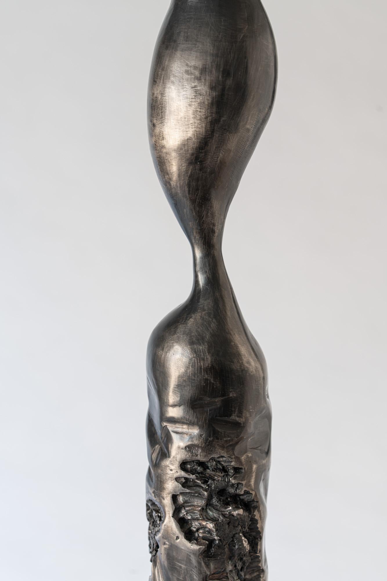 Abstract Metal Steel Sculpture Howard Lewis - 