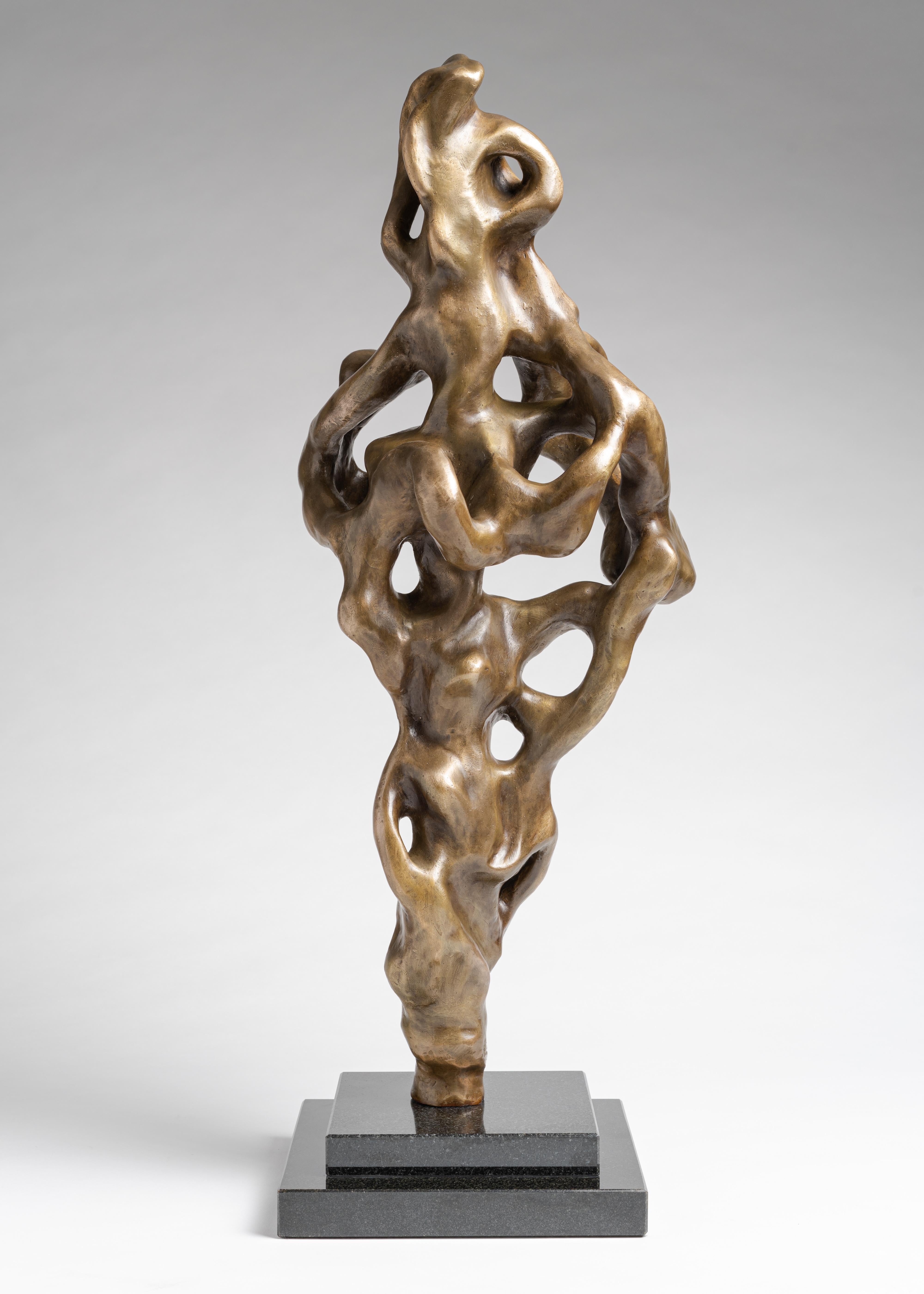 Bronzeskulptur aus Bronze – Auflage von 3 Stück – Howard Lewis – „Bilencia“ 2023