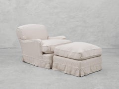 Howard Lounge Chair with Ottoman by Axel Vervoordt