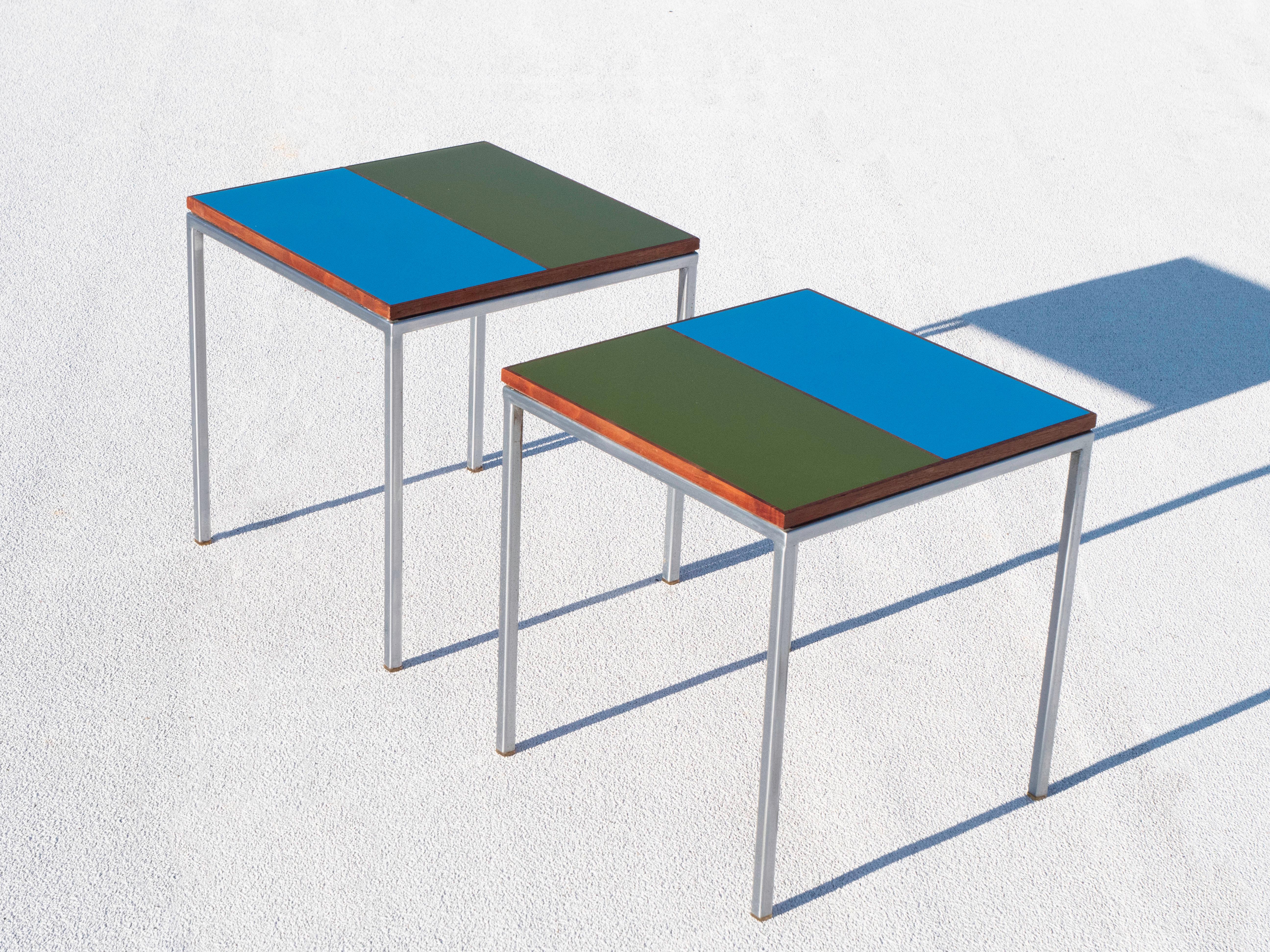 Howard McNab & Don Savage Pair of Side Tables for Peter Pepper Products, 1960's 3