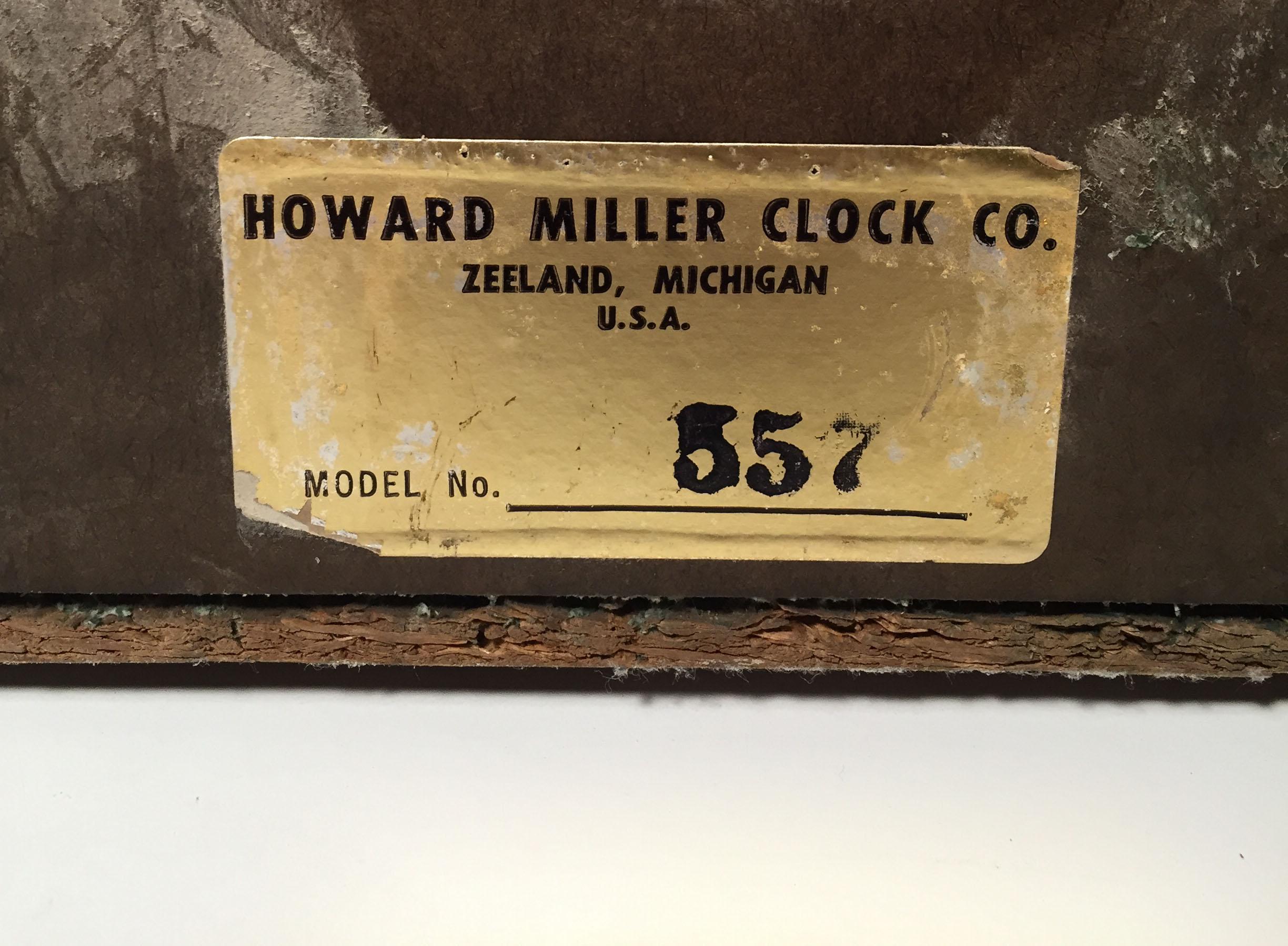 Howard Miller Arthur Umanoff Wall Clock in Fashionable Sapphire 7