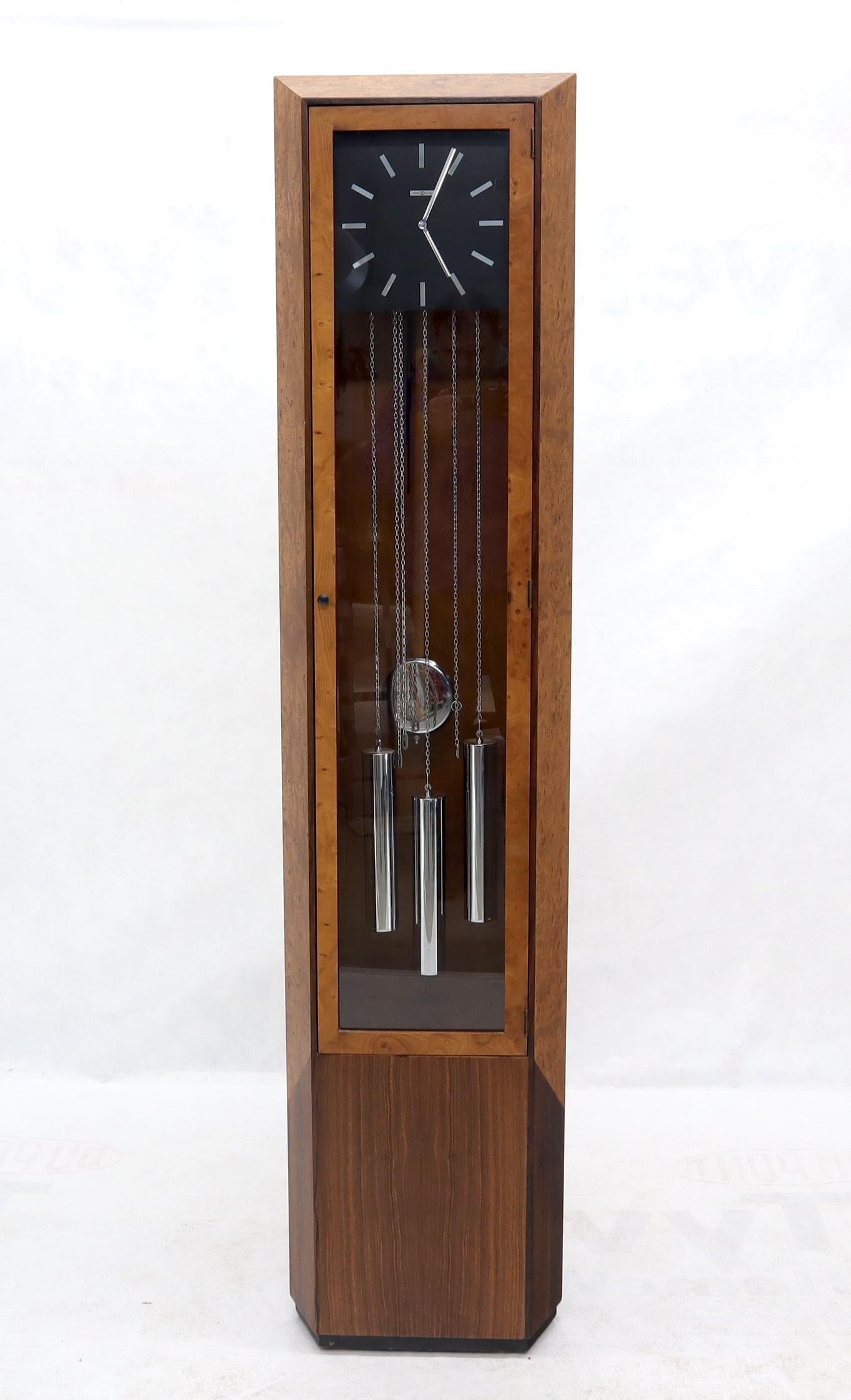 mid century grandfather clock