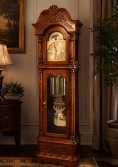 Howard Miller "Charlemagne" Grandfather Clock, Model 610-361, Triple-Chime