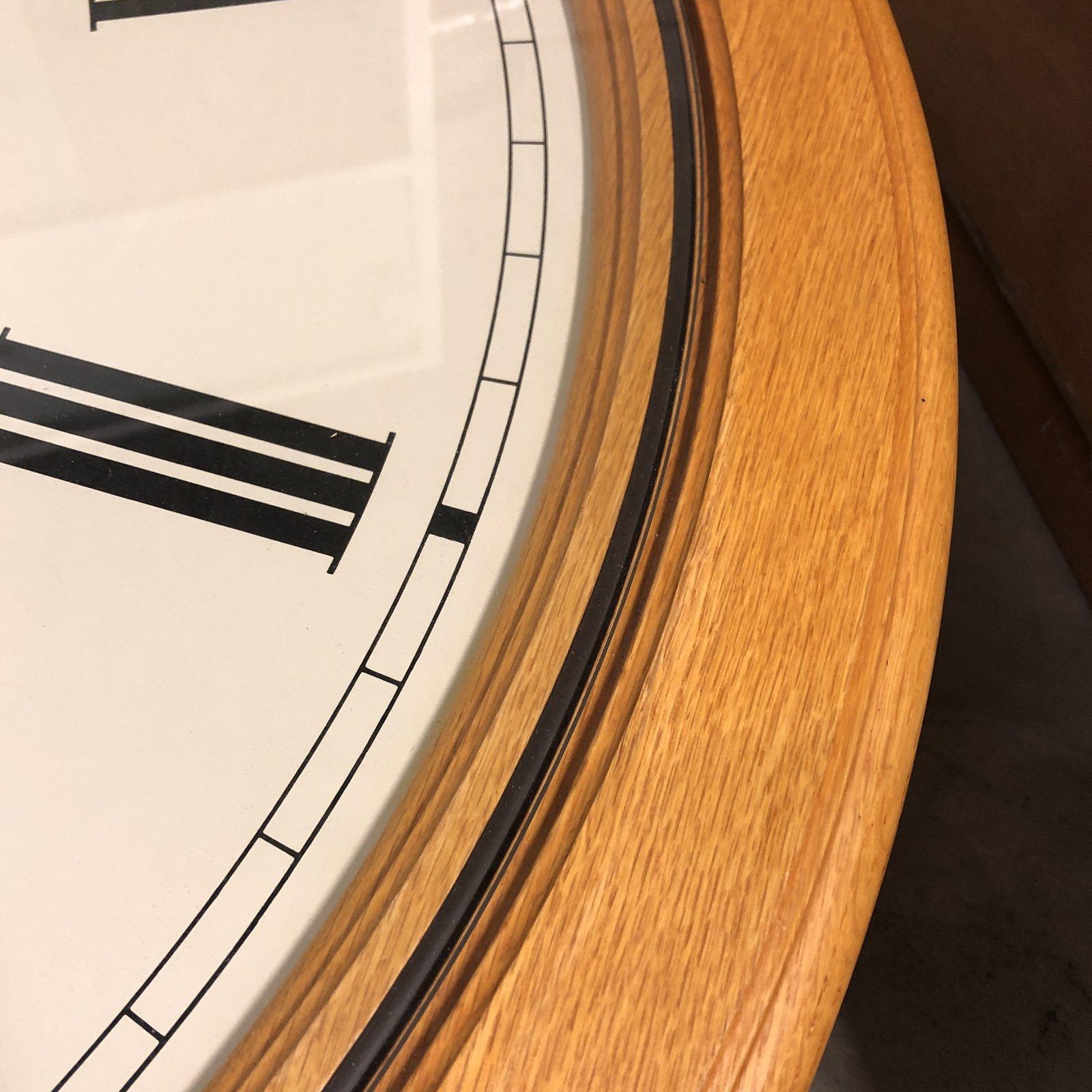 coffee table with clock