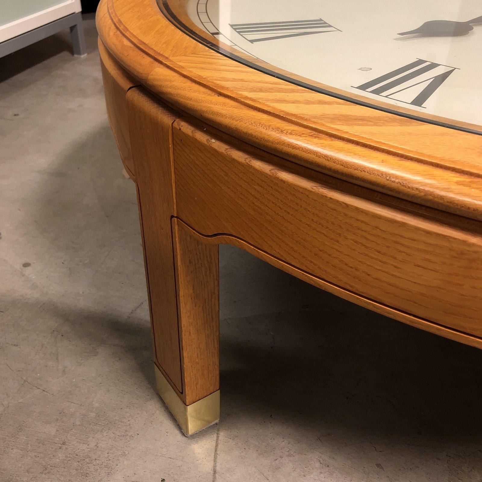 howard miller clock table