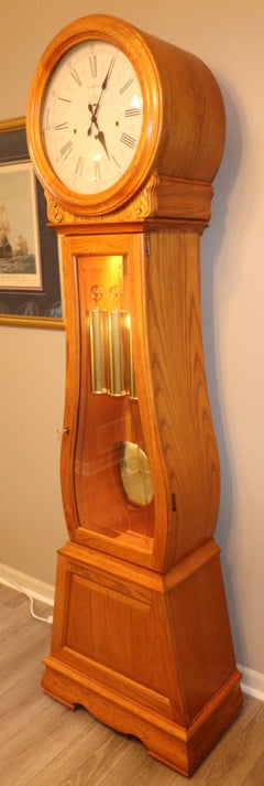 Howard Miller Curved Front Grandfather Clock (Model 610-934)